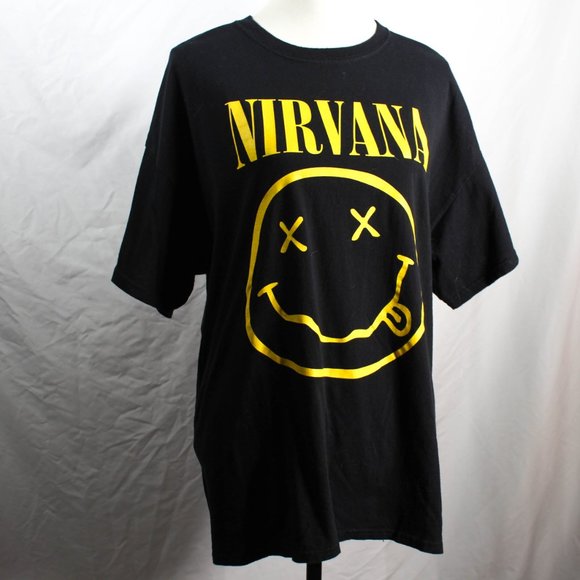 Nirvana Official Unisex Men's Graphic Tee T Shirt Size XL Grunge - Picture 3 of 6